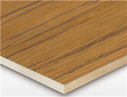 Veneered MDF