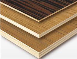 veneered plywood