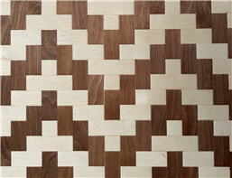 Walnut and Maple weave wood veneer