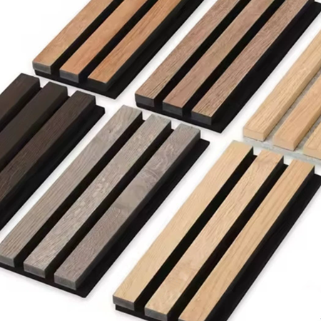acoustic slatted wall panels