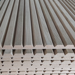 fluted tambour wall panels