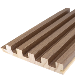 walnut slat wall panels