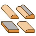 molding profile icon
